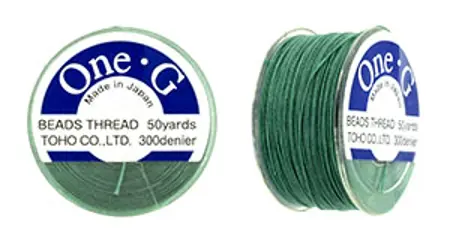 Toho One-G nylonová nit PT-50-21 mátová 
